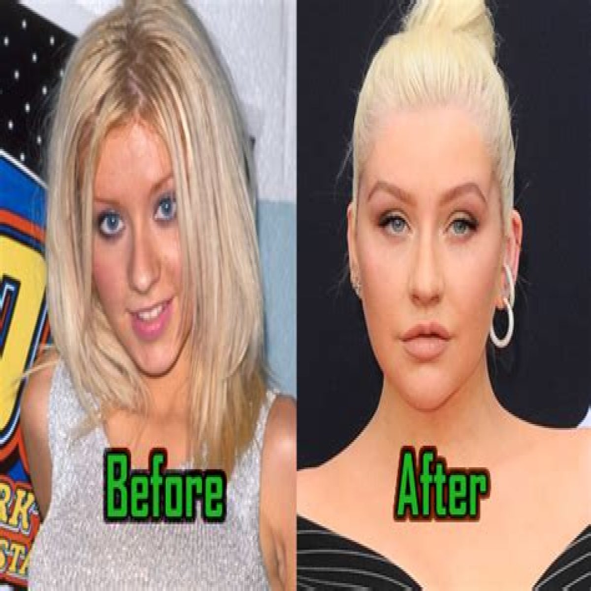 Christina Aguilera looks really different now, right? What did she do?