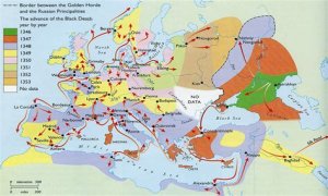 Effects of Black Death in Russia