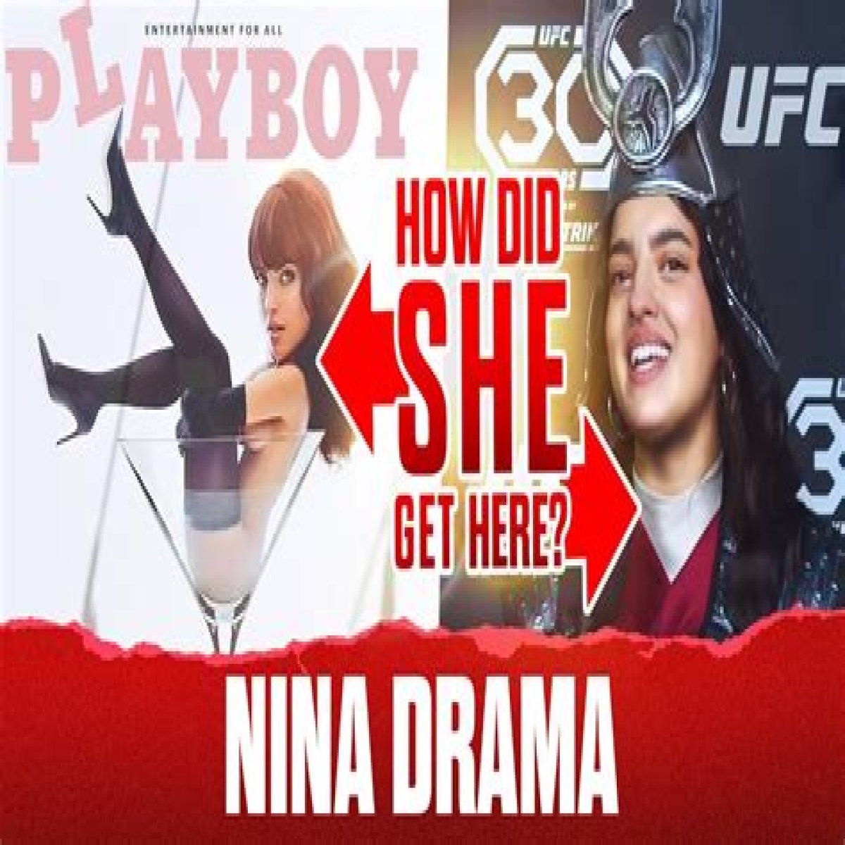 How did Nina Drama get famous?