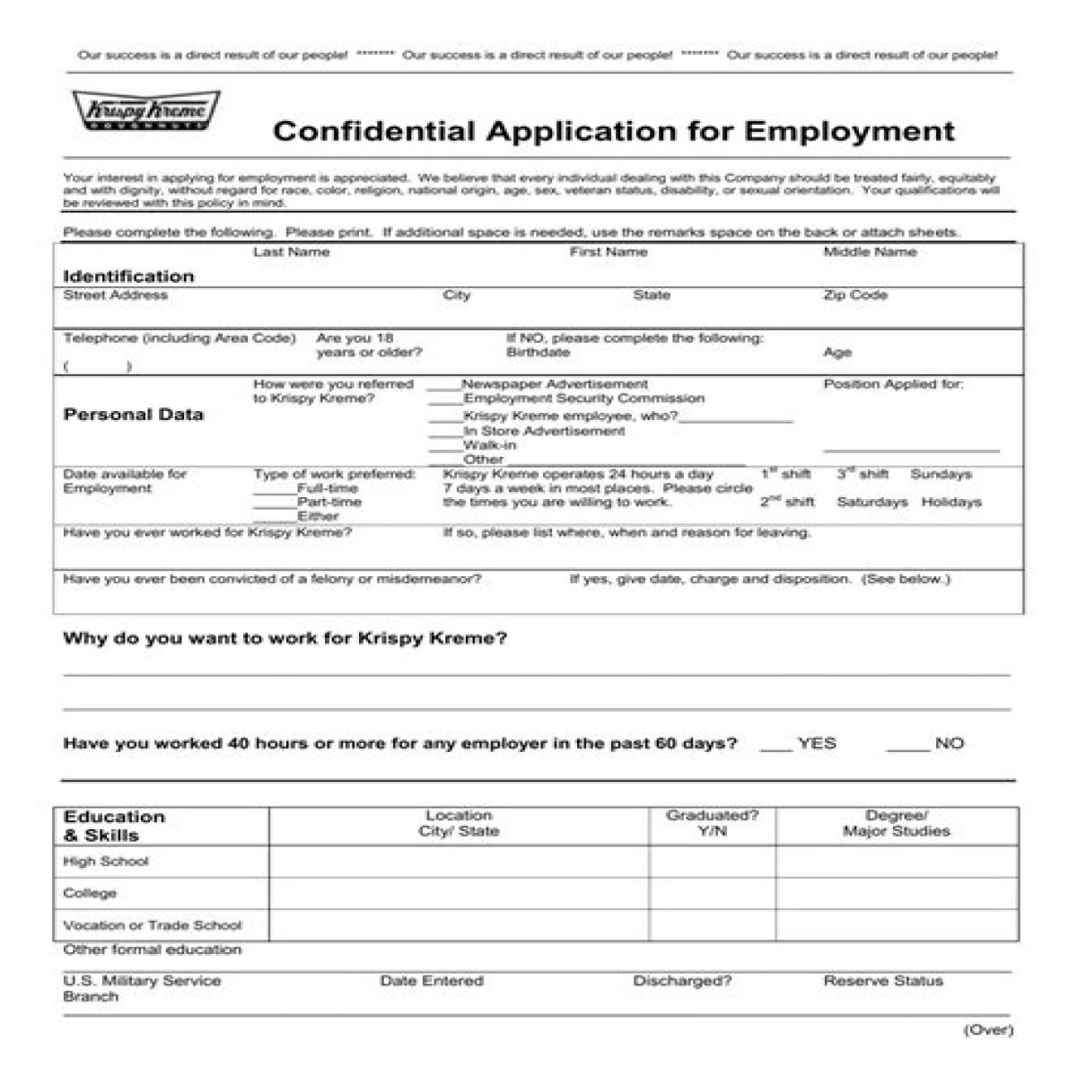 Krispy Kreme Application Online: Jobs & Career Info