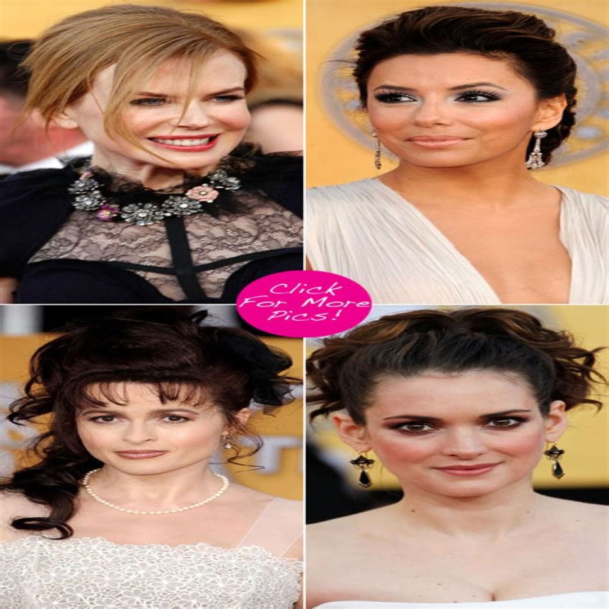 Oh No! Vote For The Worst Red Carpet Beauty Look From The 2011 Screen Actors Guild Awards – Hollywood Life