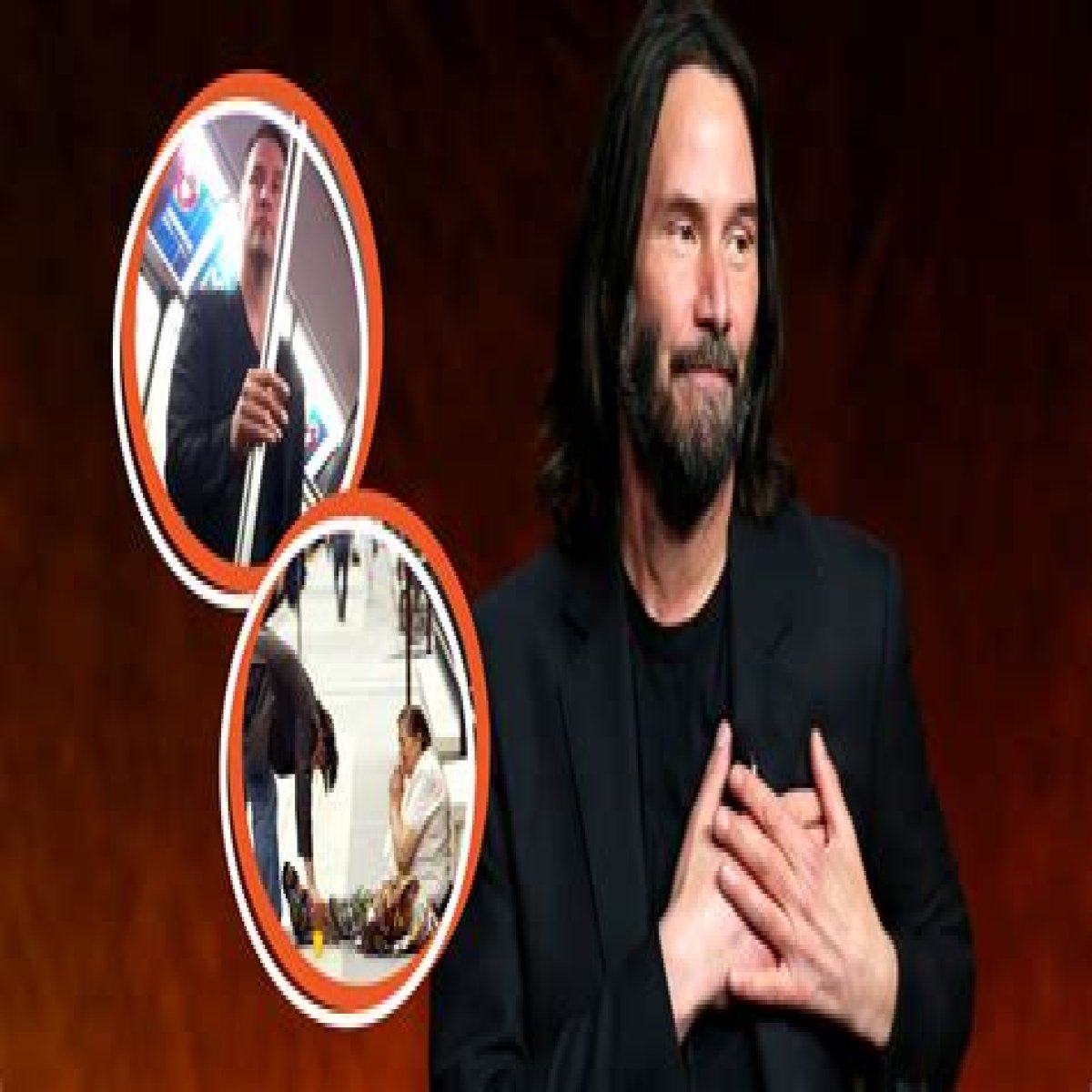 People Believe Keanu Reeves Is Godsent after He Sat and Ate with Homeless Person on the Street
