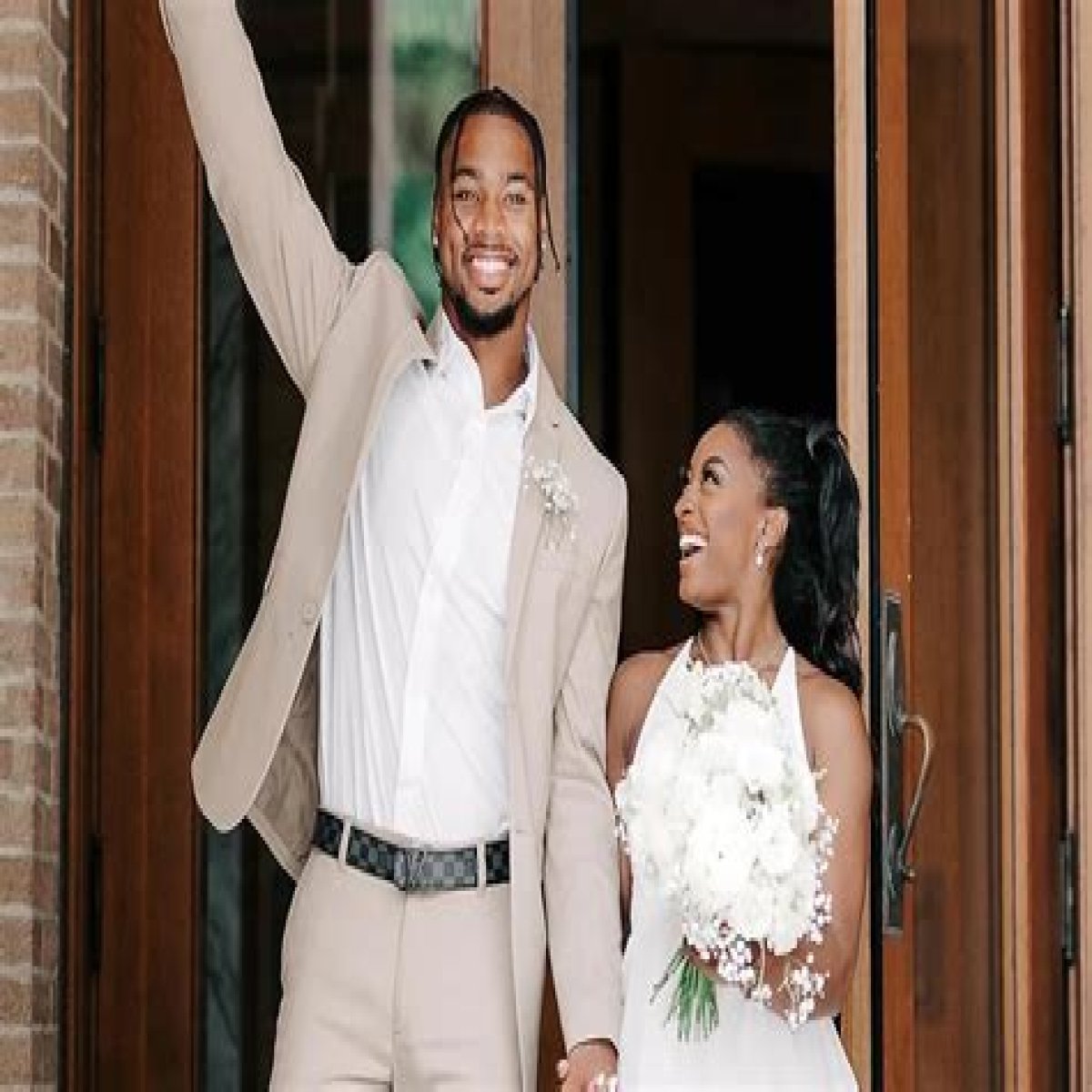 Simone Biles’ Husband Jonathan Owens Celebrates Her Qualifying for 2024 Olympic Games