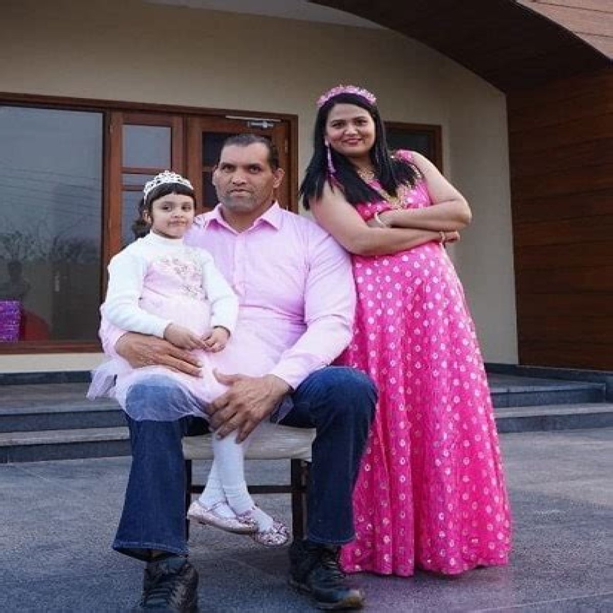 The Great Khali's wife Harminder Kaur Biography: Age, Net Worth, Husband, Films, Children, Height, Parents, Instagram, Wiki